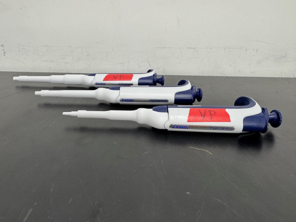 Image of Rainin Pipet-Lite XLS Single Channel Pipettes - Quantity 3